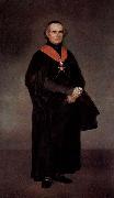 Francisco de Goya Portrat des Juan Antonio Llorente oil painting artist